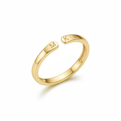 ANELLO CON INIZIALE REGOLABILE